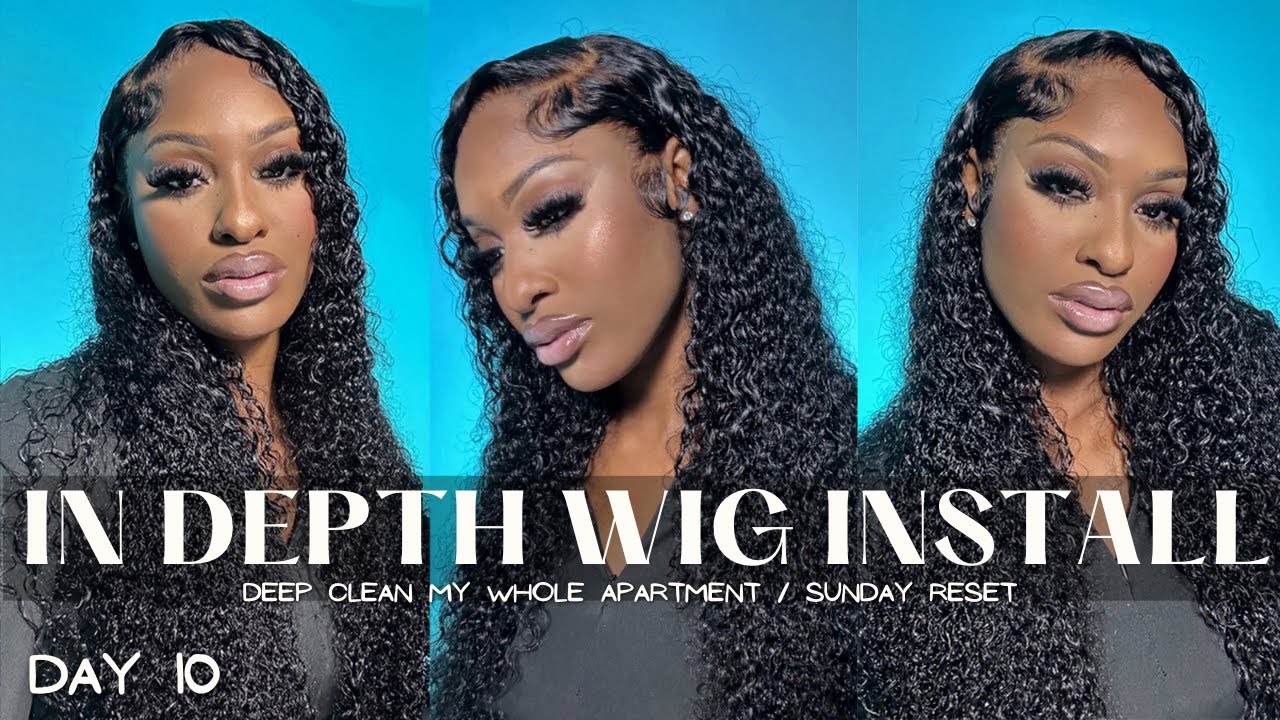 *DETAILED* BEST CURLY WIG INSTALL TUTORIAL FROM START TO FINISH (BLEACHED KNOTS) ft. ASTERIA HAIR