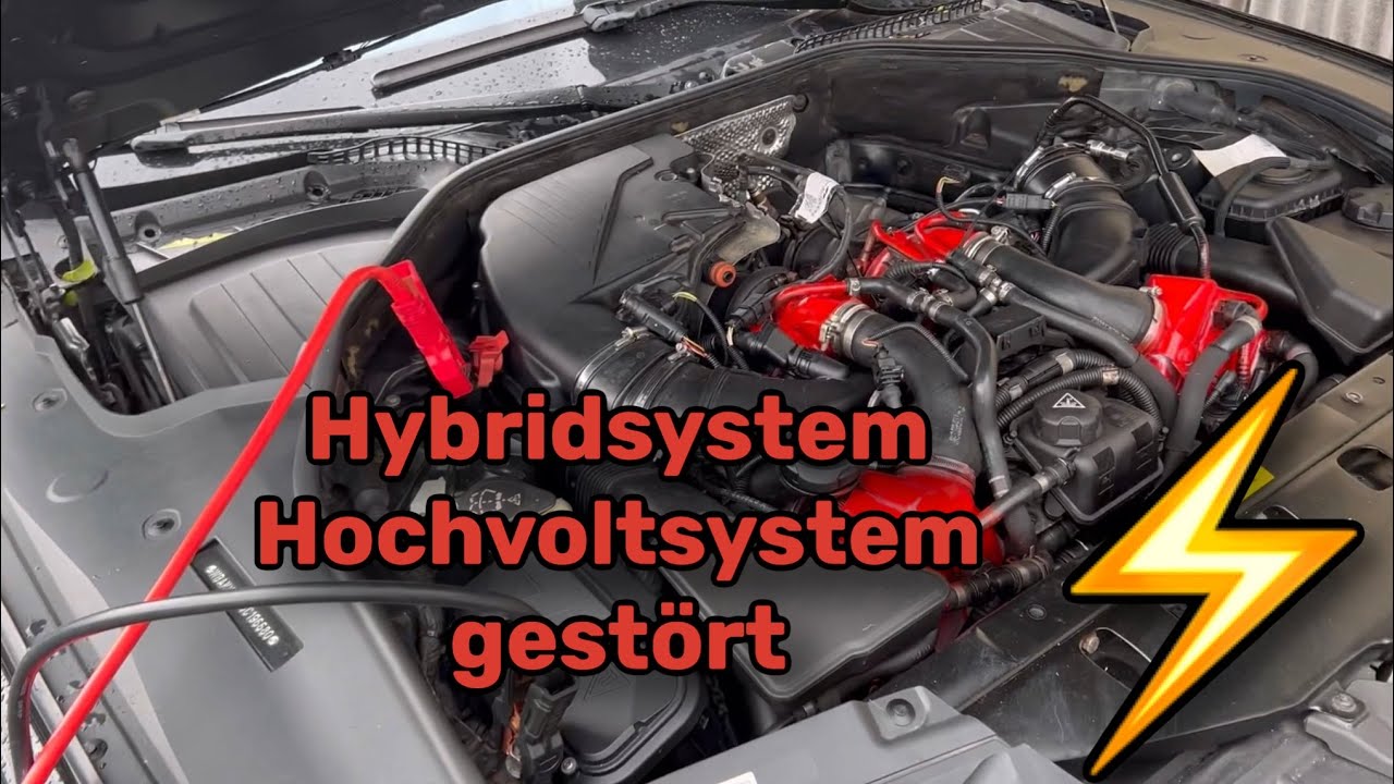 Fehlersuche BMW F01 Hochvoltsystem gestört / Hybridsystem gestört MittmannLive