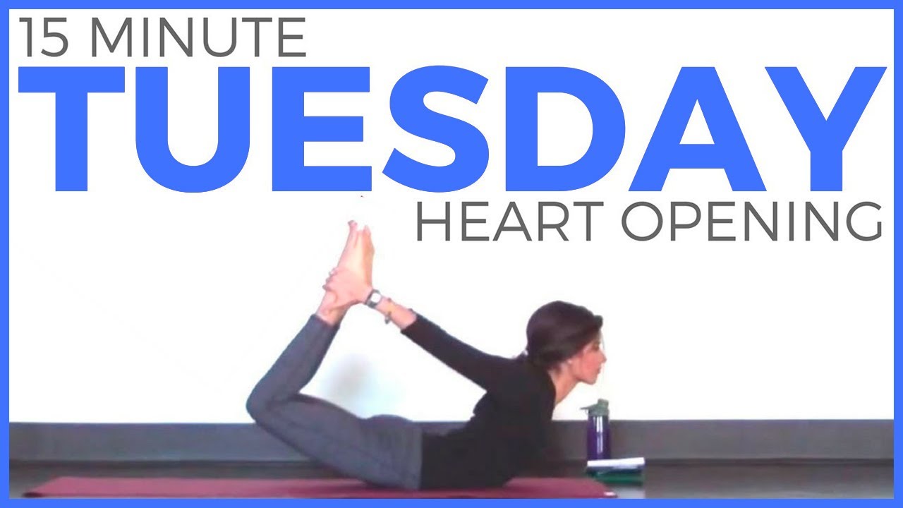 Tuesday (7 Day Yoga Challenge) Heart Opening Yoga Routine | Sarah Beth Yoga