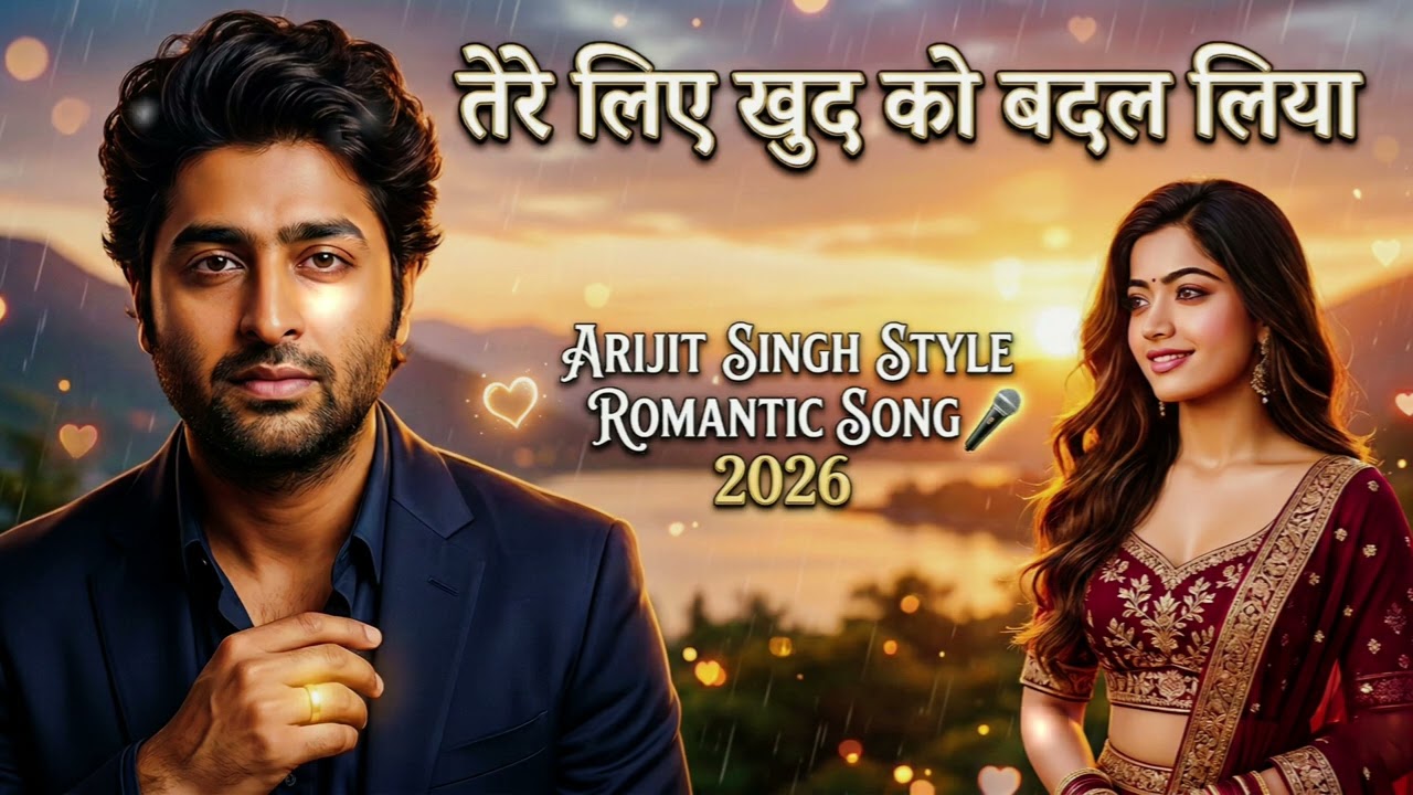Tere Liye Khud Ko Badal Liya | Arijit Singh Romantic Song 2026 | Heart Touching Hindi Love Song