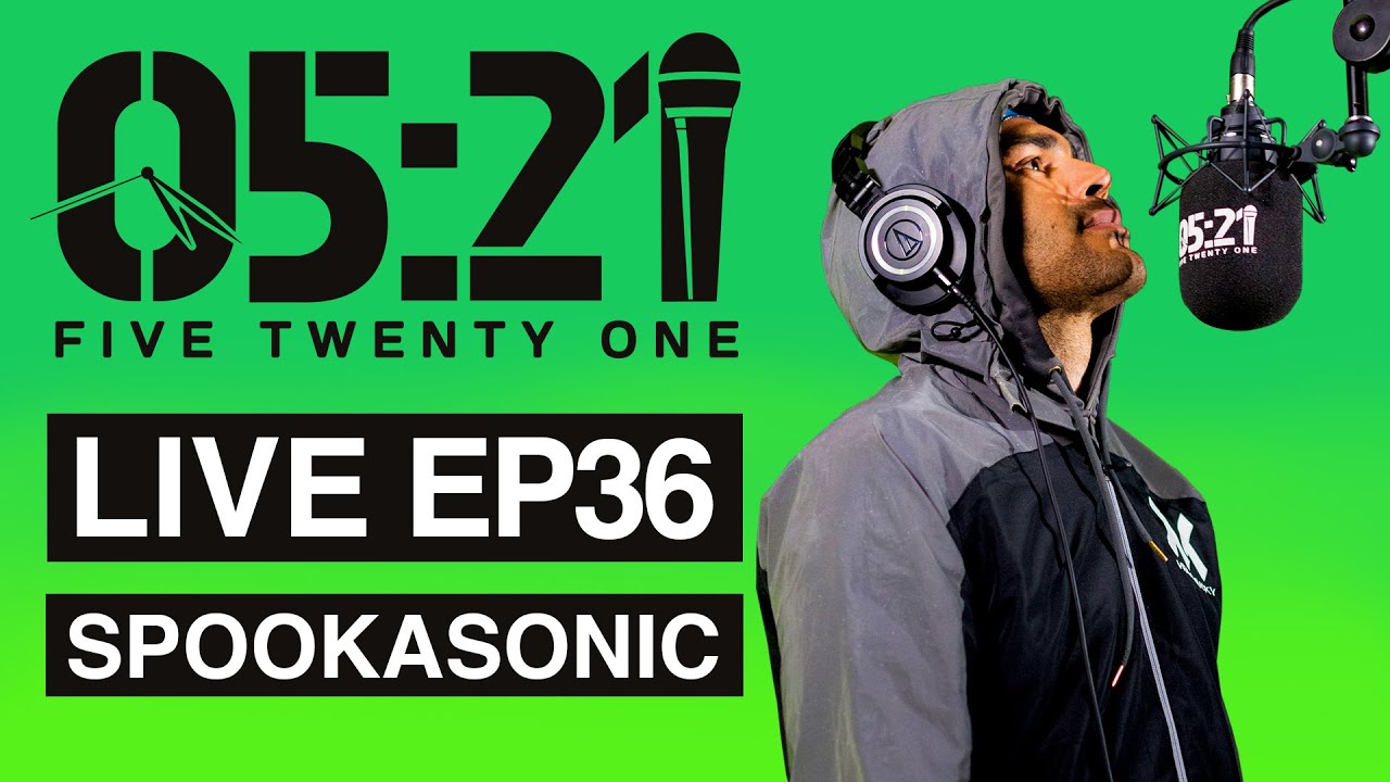 LIVE EP36 :  SPOOKASONIC (Artist, MC, DnB, Drum & Bass, Hip Hop, Grime)