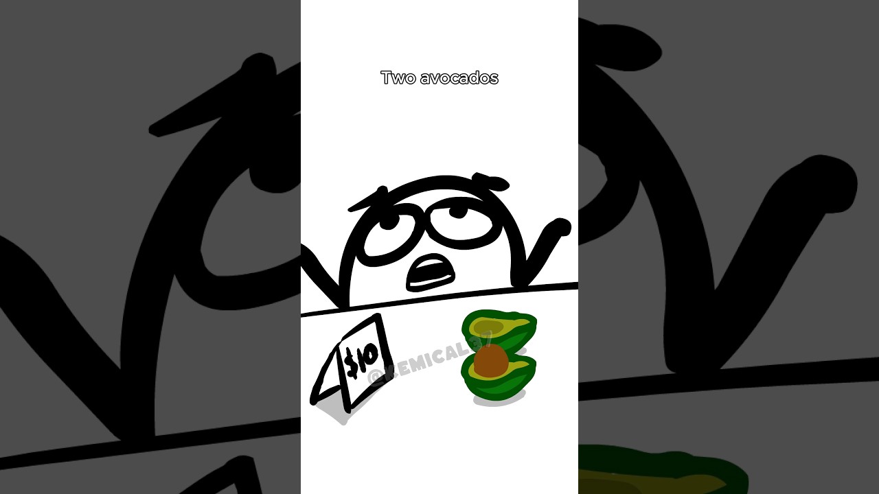 Two Avocados for $10 #animation