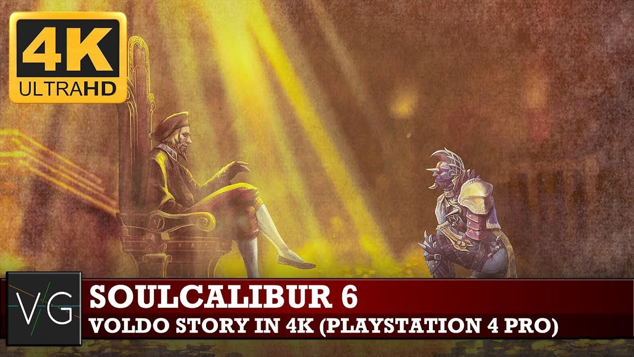 Soulcalibur 6: Voldo Story mode in 4K (PS4) - no commentary.