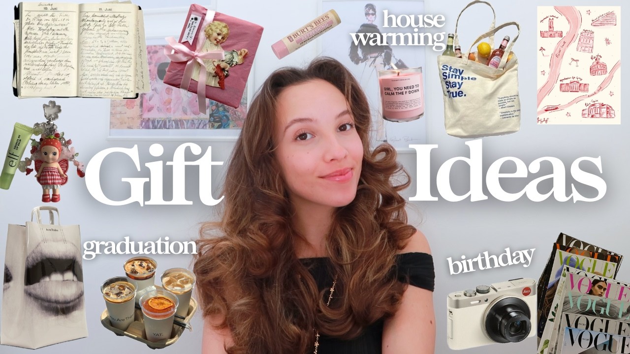 30 unique gift ideas for upcoming birthdays, graduation, house warming etc! (for all budgets)