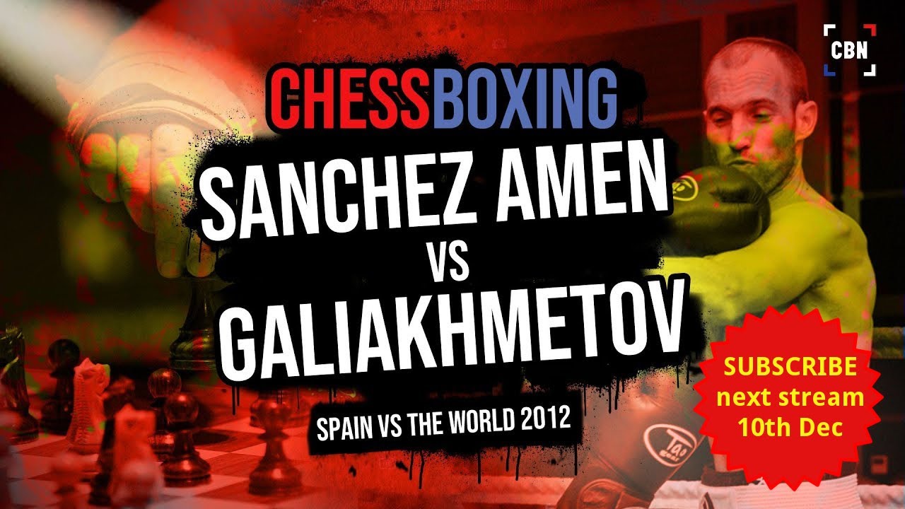 Chessboxing | Sanchez Amen vs Galiakhmetov | Spain vs. The World: Season Finale 2012 | Chess Boxing