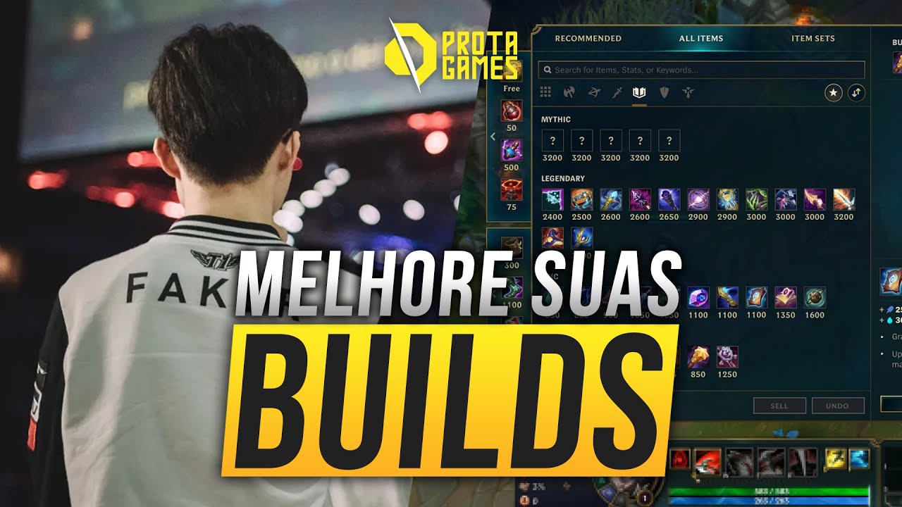 COMO ESCOLHER SUA BUILD - LEAGUE OF LEGENDS