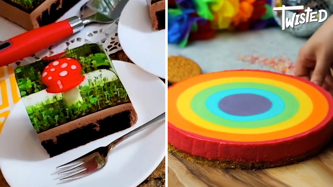 Bright & Colourful Cakes To Brighten Up Your Day | Twisted | Cake Decorating Hacks You Need To Try