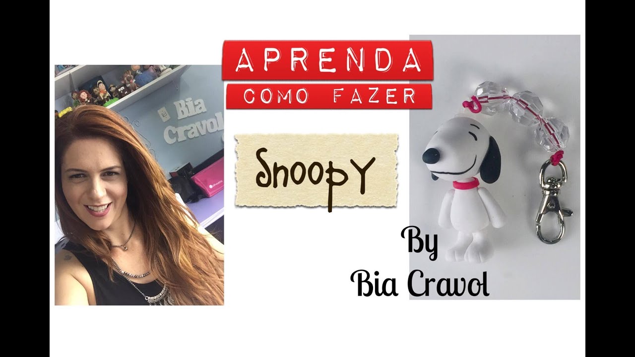 Chaveiro do Snoopy - Bia Cravol