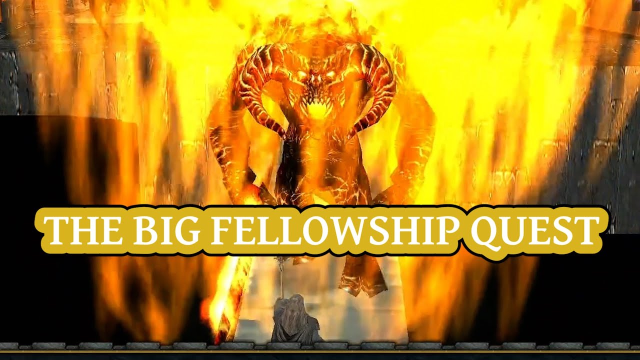 The Big Fellowship Quest - WC3 Custom Game (W/ Roleplaying)