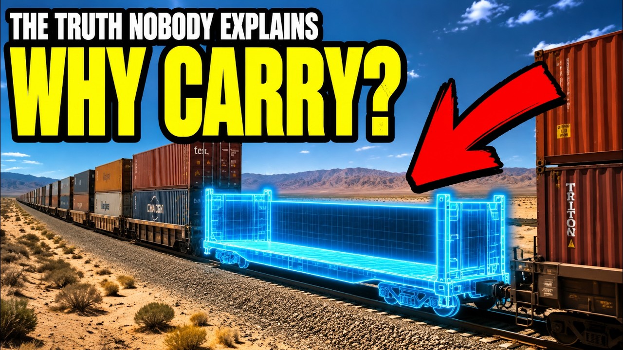 Why Freight Trains Never Leave Their Empty Cars Behind