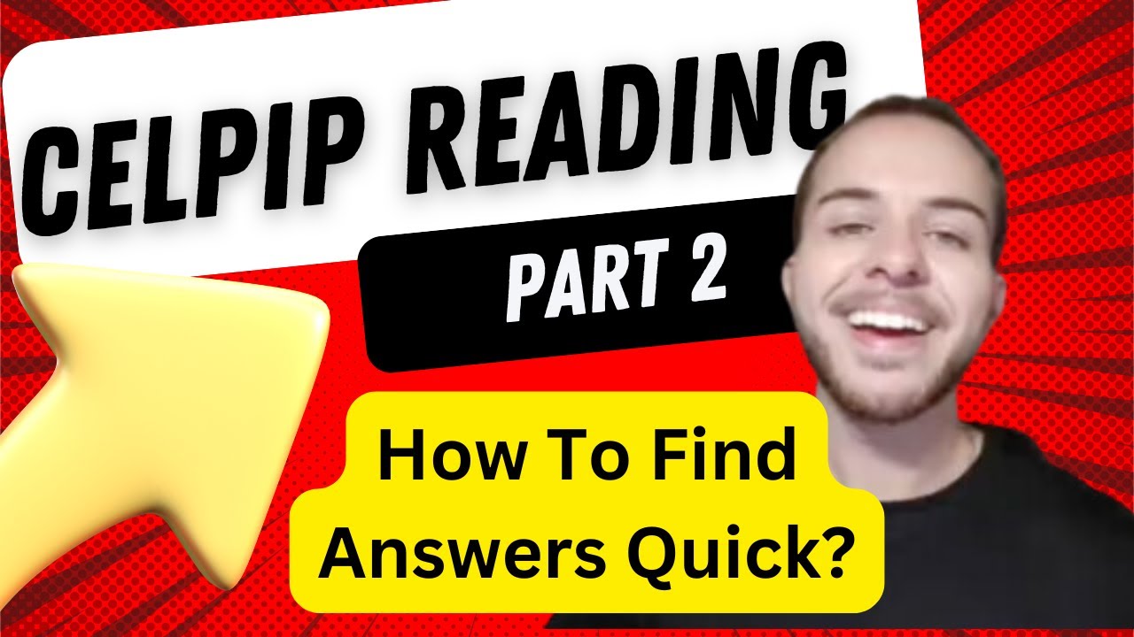 Practical CELPIP reading test with tips and tricks and a real demonstration!