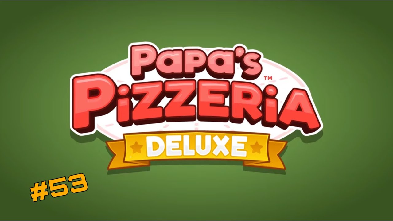 Papa's Pizzeria Deluxe: Day 105 & Day 106 (Halloween & Blue Ribbon)