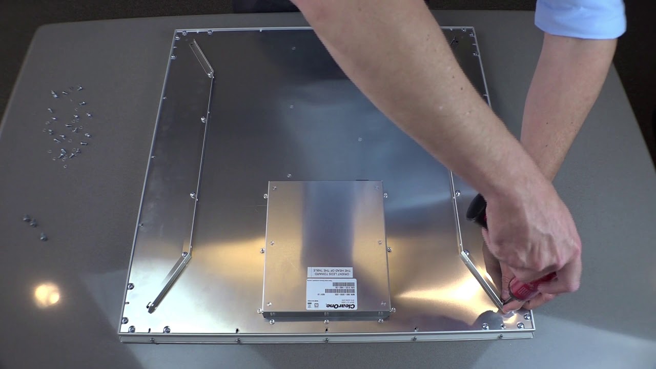 How to prepare the Beamforming Microphone Array Ceiling Tile (BMA CT / BMA CTH) for Painting