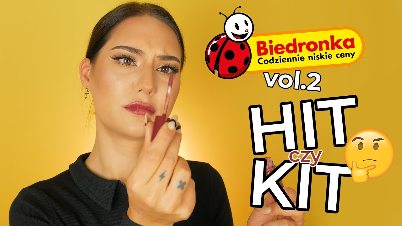 HIT czy KIT - makijażowe nowości z BIEDRONKI 😱🐞 / tanie perełki, które musisz znać /