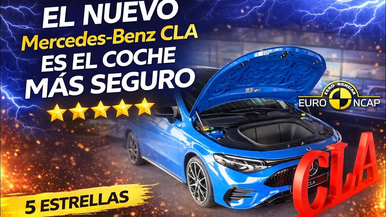 El nuevo Mercedes-Benz CLA: la berlina más segura del mundo | Mercedes-Benz Vegar