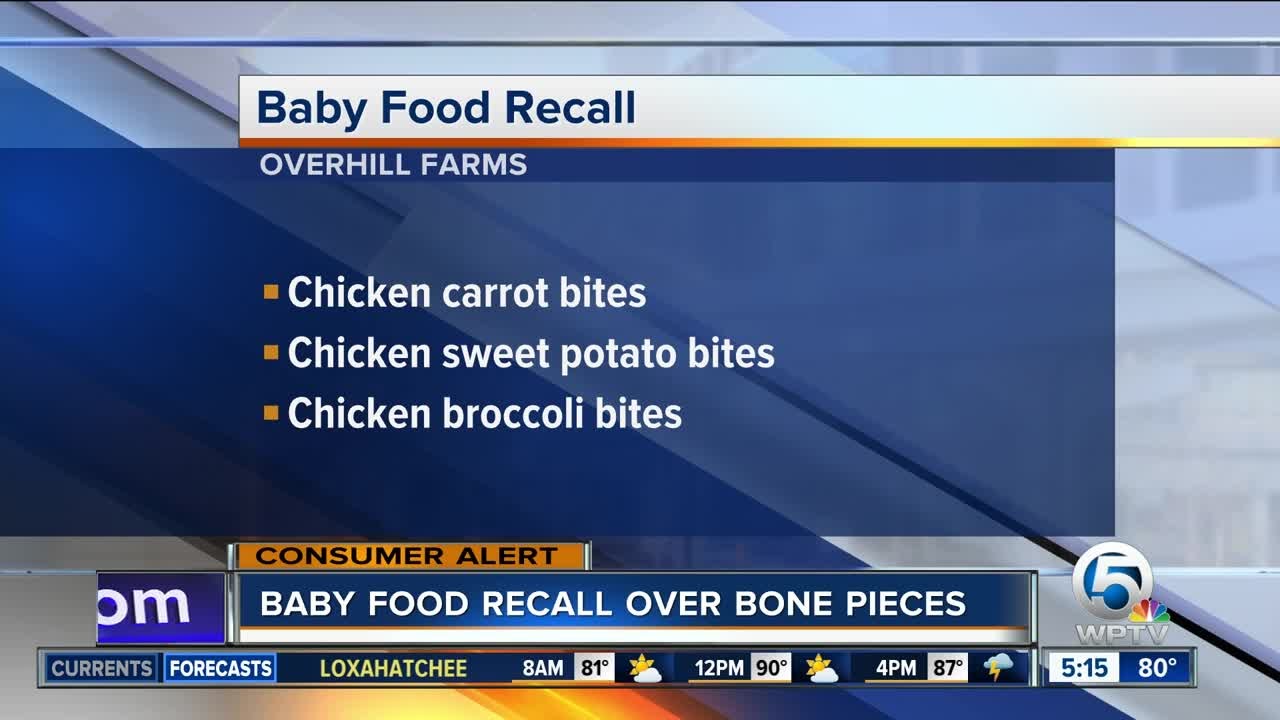 Yummy Spoonfuls baby food recalled for chicken bone fragments
