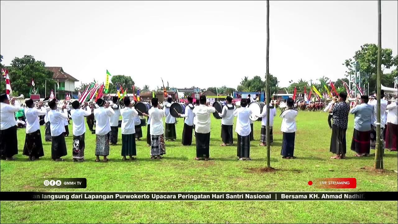 Upacara Peringatan Hari Santri Nasional MWCNU Tayu