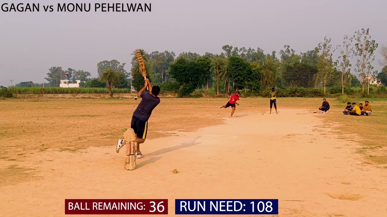 GAGAN VS MONU PEHELWAN MATCH 190 run target in 10 over  #tenniscricket | #ipl #worldcup2023