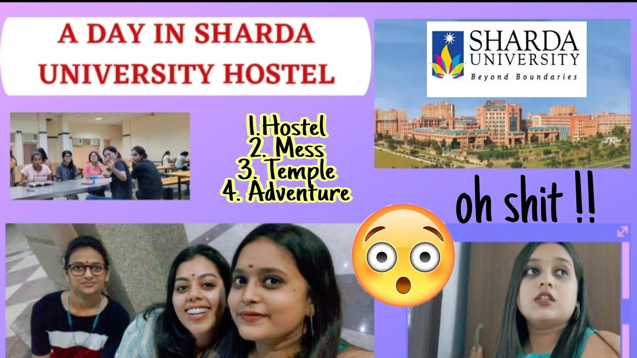 A day in sharda University's Hostel | College life | Nidhi Giri