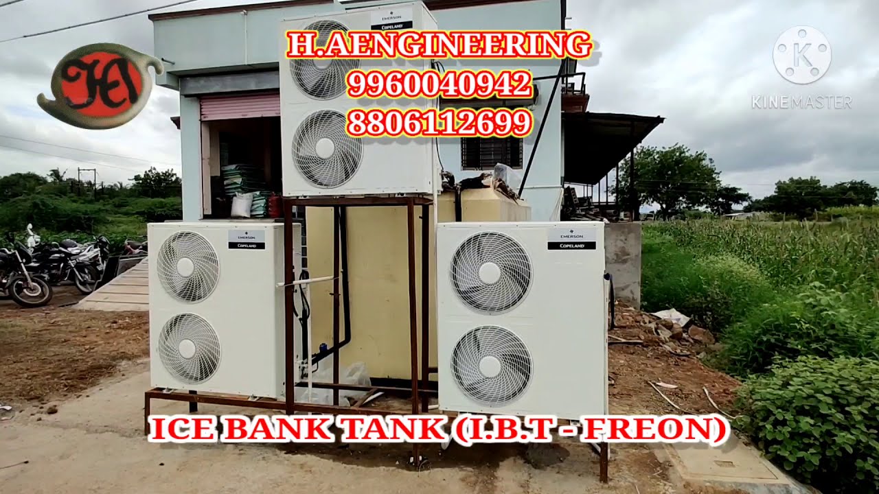 ICE BANK TANK ( I.B.T - FREON)  H.A.ENGINEERING, THERGAON - 9960040942/8806112699