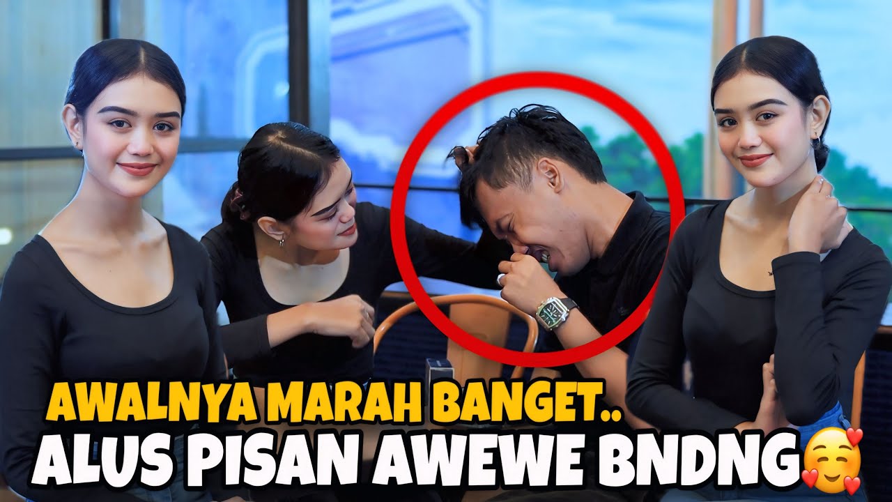 PRANK SHOLAWAT & NGAJI❗️AWEWE BANDUNG MARAH NYA MEMBELEDAK!!