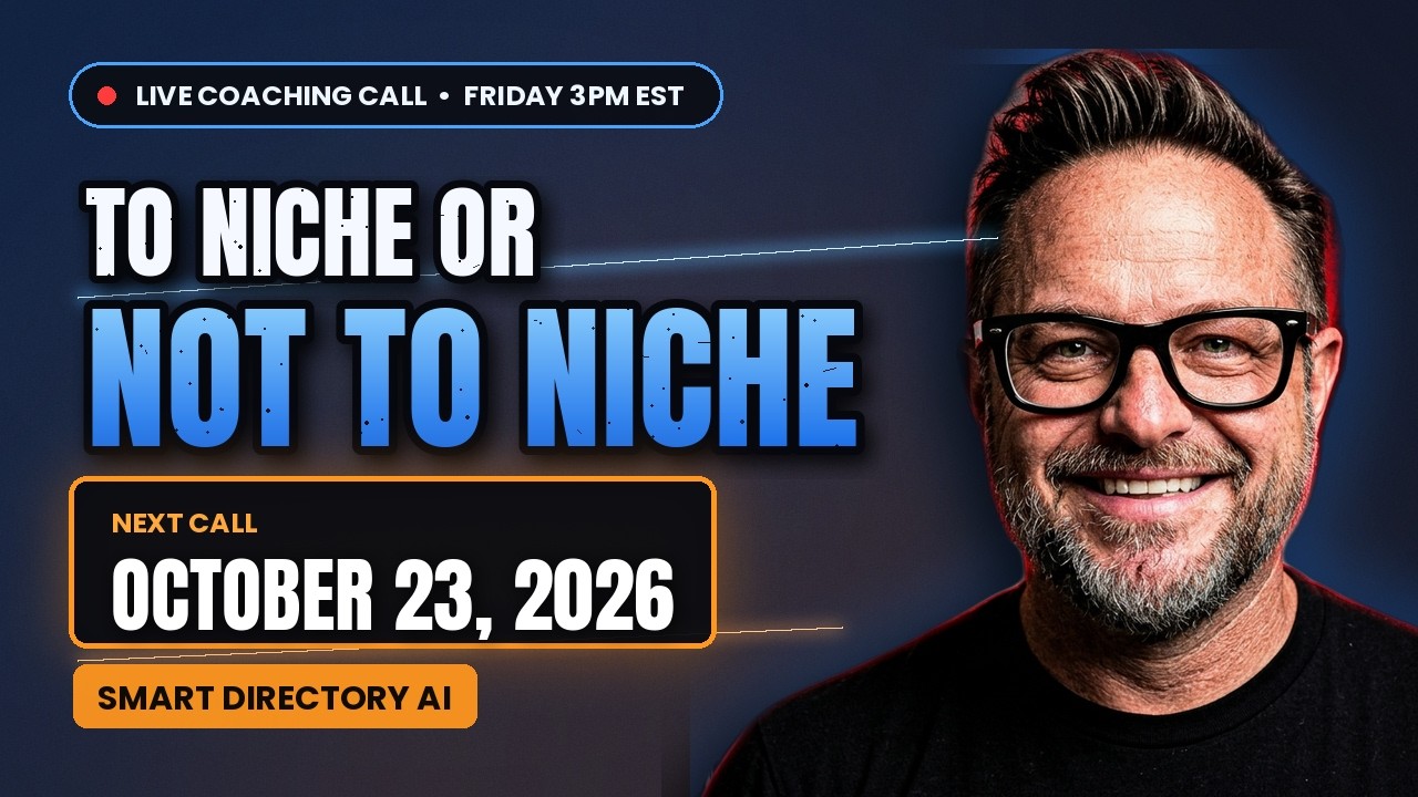 AI Coaching Call LIVE: Land Clients, Build Recurring Revenue | Oct 23rd, 2026