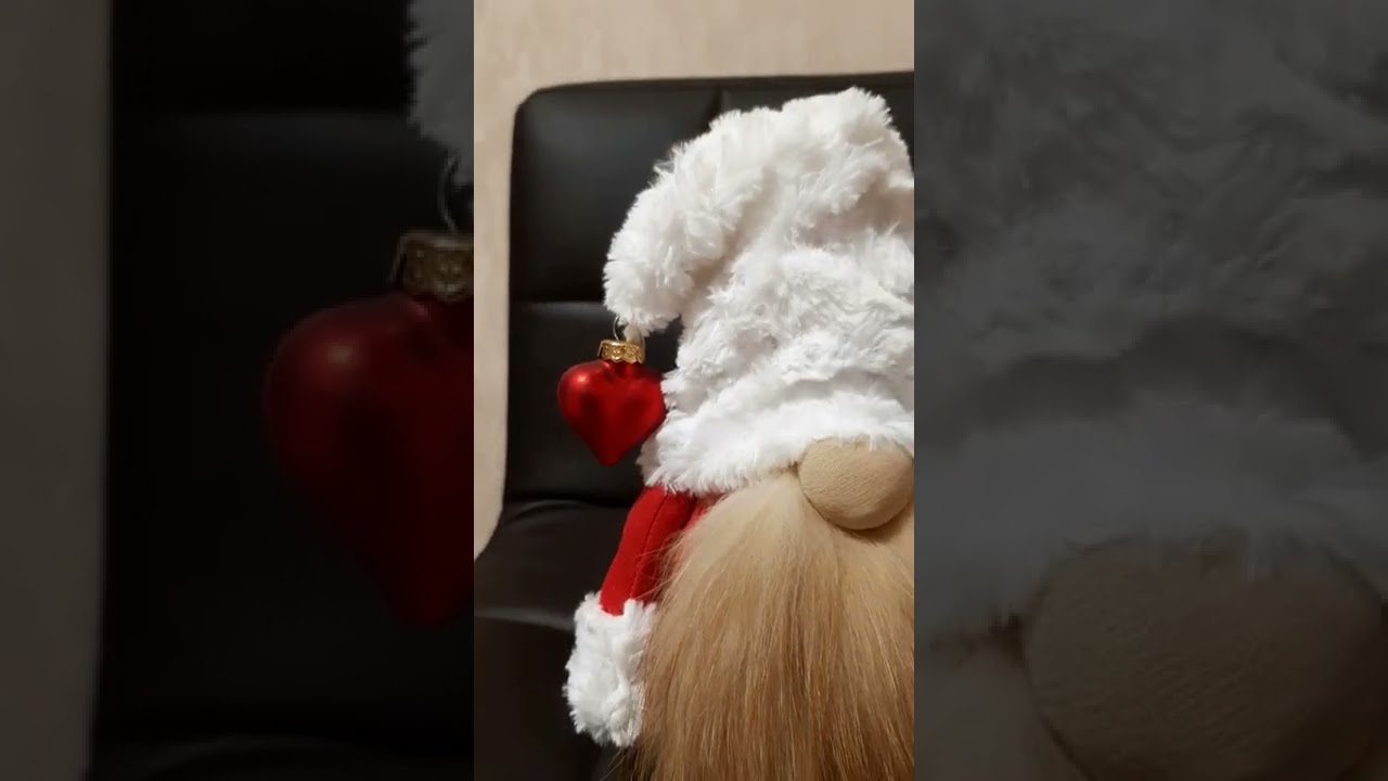 Скандинавский гном Ниссе своими руками/ Scandinavian gnome Nisse with his own hands ❤ #shorts