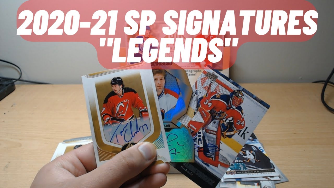 3 AUTOS??? 2020-21 Upper Deck SP Signature Legends Edition Hobby Box Break!