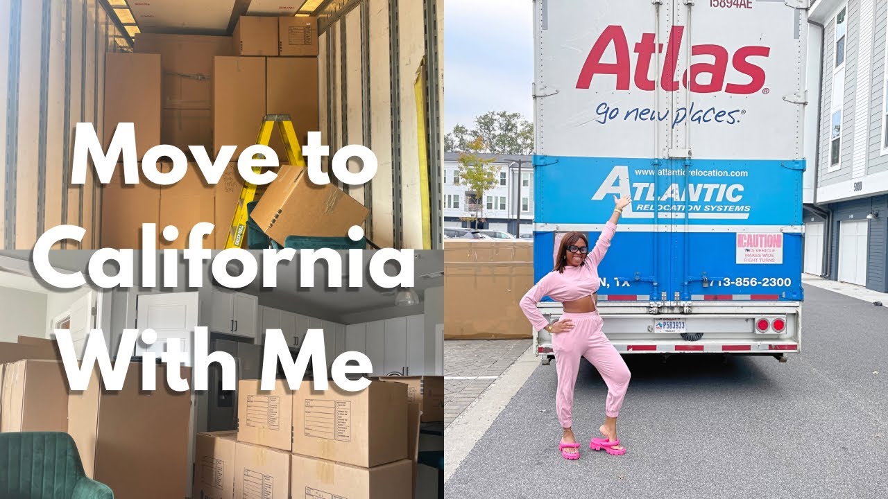 Moving from Charleston to California on a Fully Paid Relocation Package