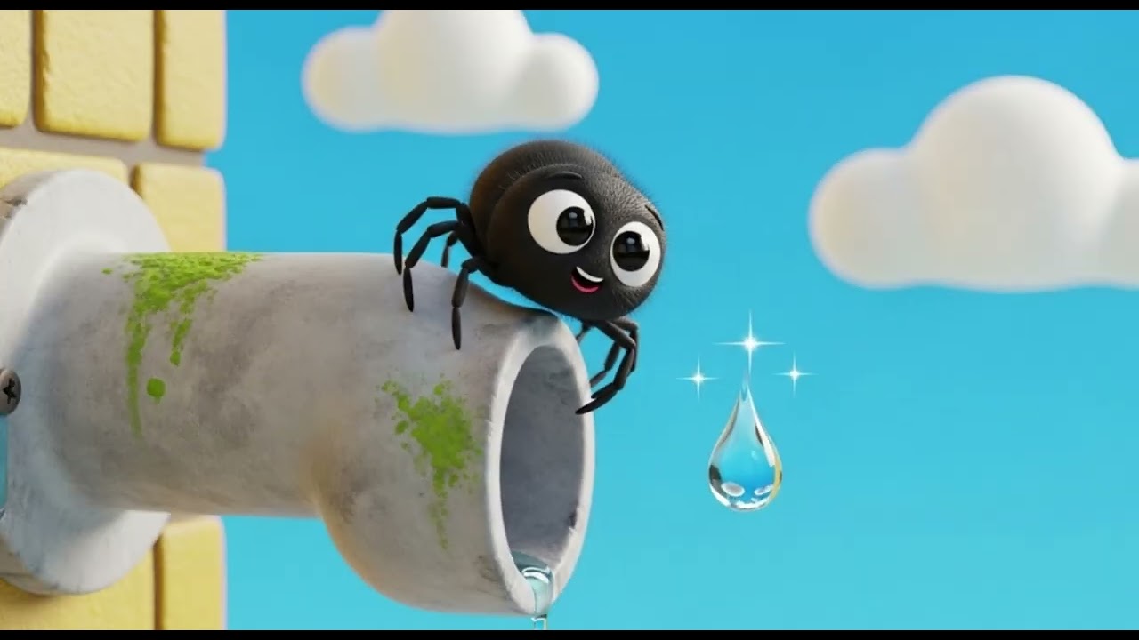 Itsy bitsy spider The spider