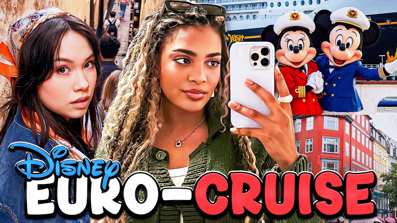 We went on a EUROPE DISNEY CRUISE!