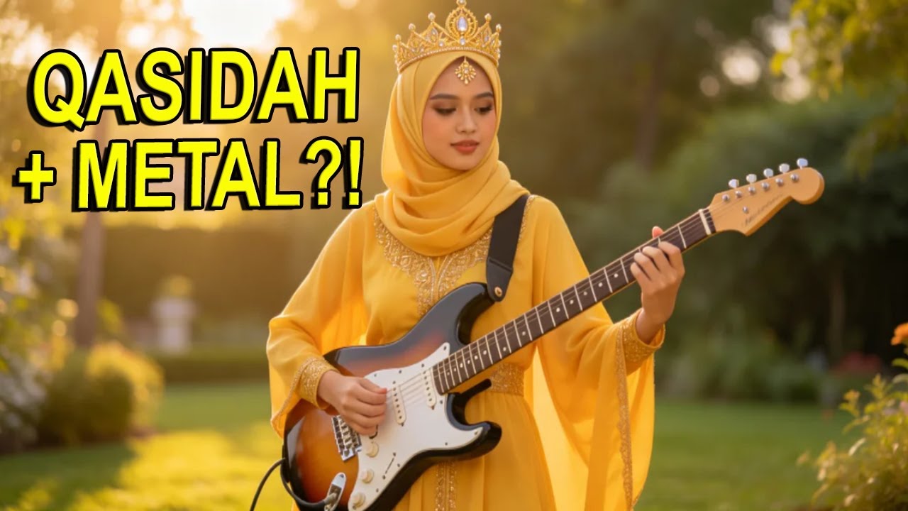 Nabi Muhammad Matahari Dunia | Qasidah Nasidaria Metal Modern – Suara Merdu Muslimah