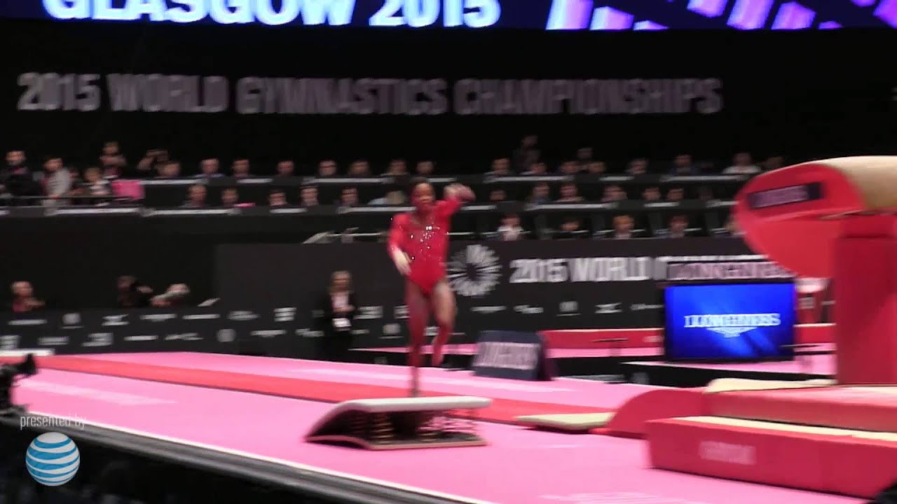 Gabrielle Douglas - Vault - 2015 World Championships - Team Final