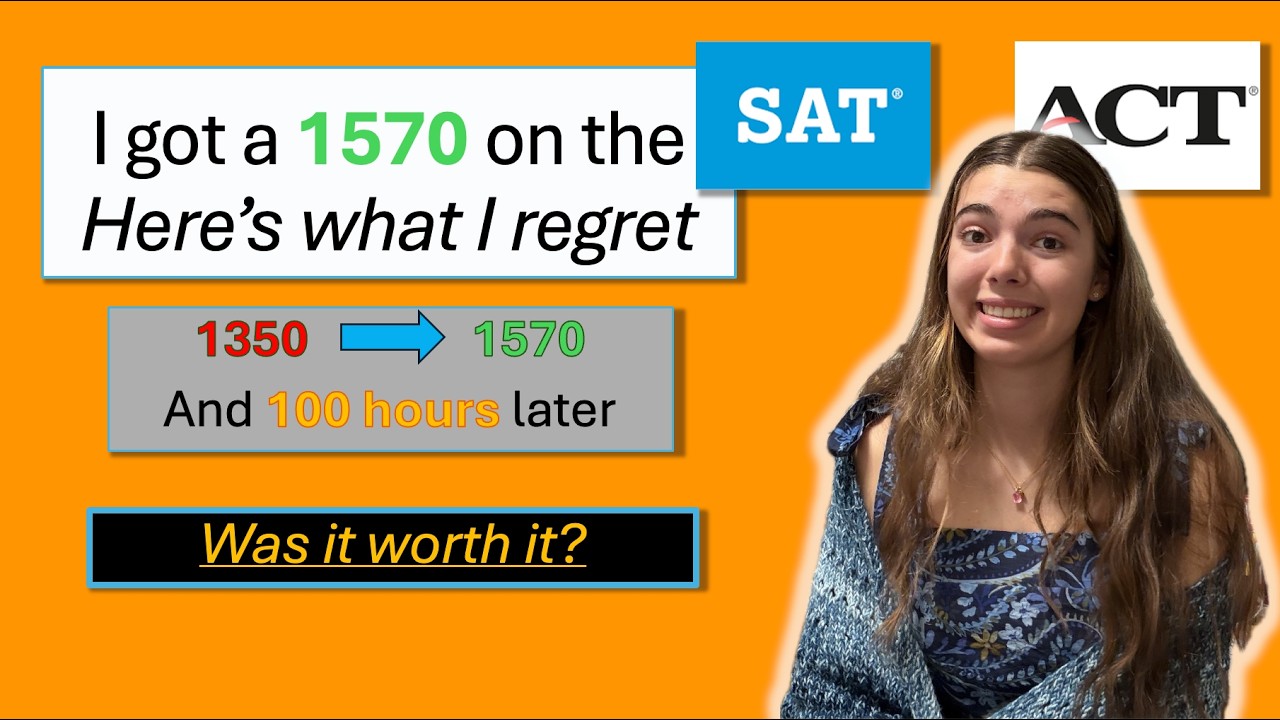Как подготовиться к SAT или ACT, чтобы набрать 1550+ баллов (и о чём я жалею)