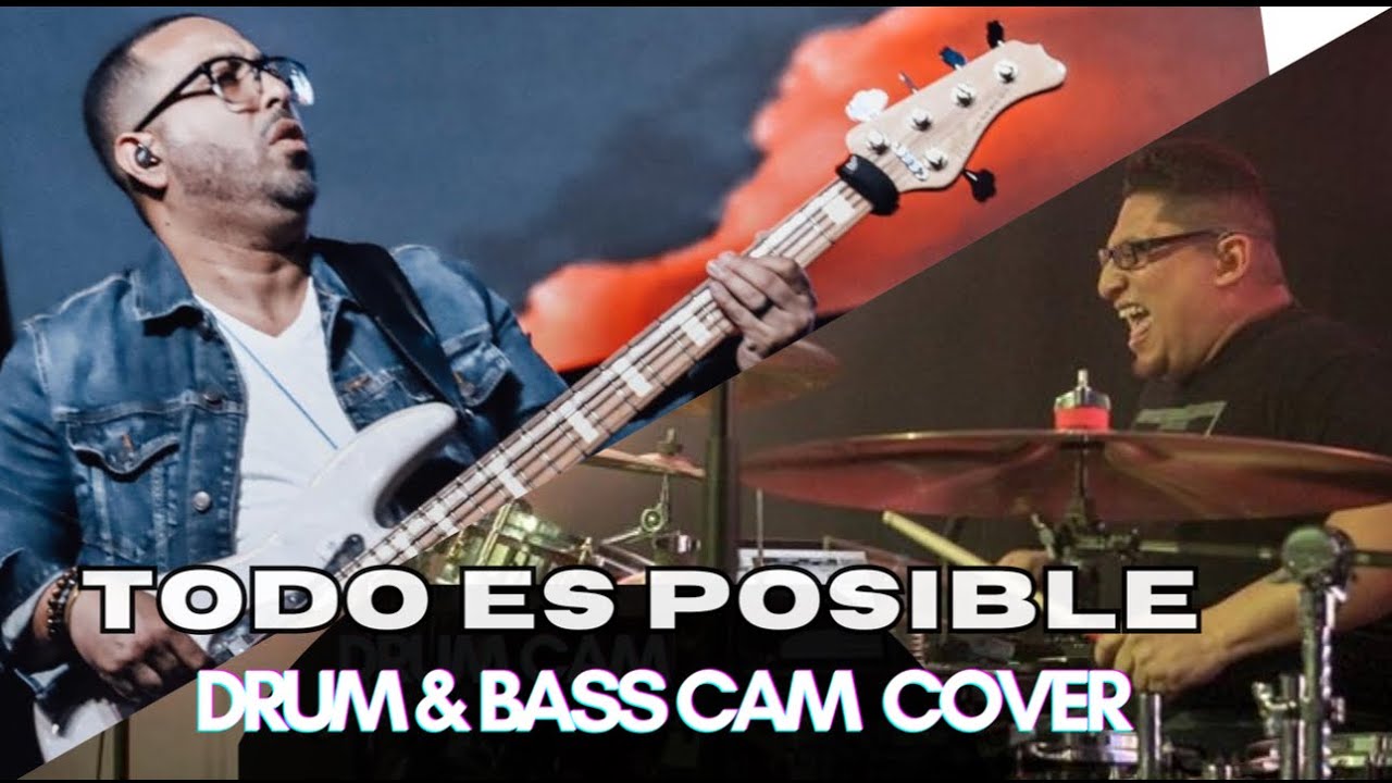 Todo es Posible | Drum & bass Cover | En vivo desde Puerto Rico | Ingrid Rosario Live