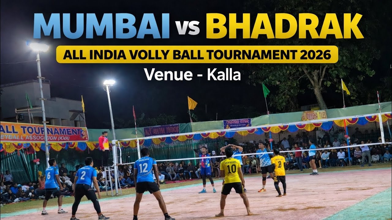 Income Tax Mumbai vs Surya Sikha Bhadrak Set-2 All India Volly Ball Tournament 2026 Venue-Kalla 