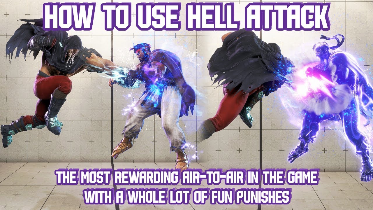 How to use M. Bison's Hell Attack Target Combo