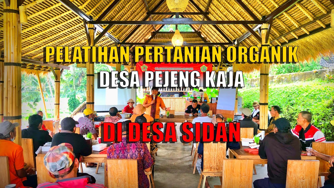 Pelatihan Pertanian Organik Desa Pejeng Kaja di Desa Sidan