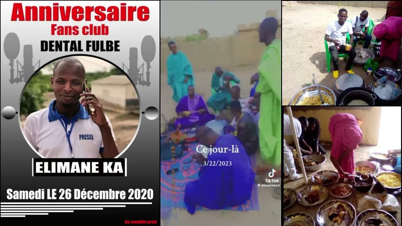 ASSANE GUIDO BA 1ER EDITION ANNIVERSAIRE FEDDE DENTAL FULBE DECEMBRE 2020