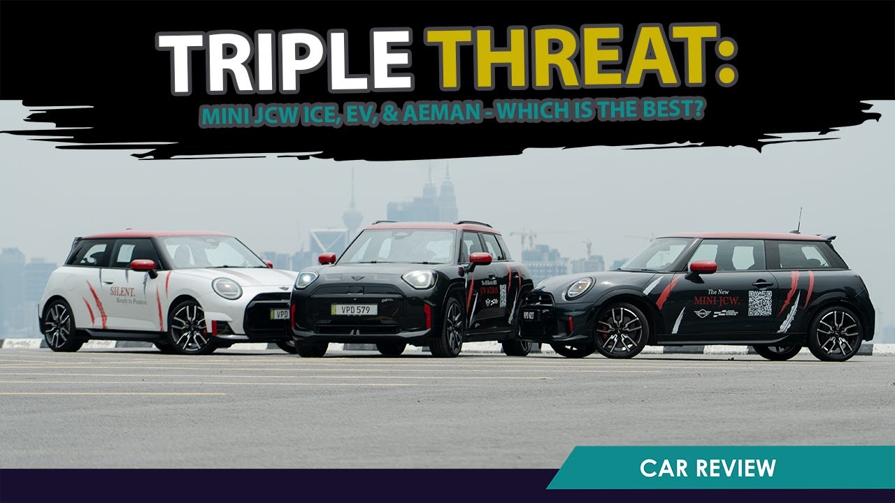Triple-Threat: MINI JCW ICE, EV & Aceman - Which Is Best?