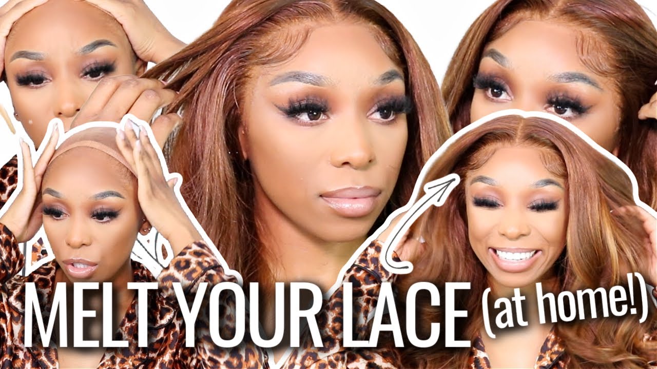 MELTED!! BEGINNER FRIENDLY FRONTAL WIG INSTALL AT HOME | NO BALD CAP ft. Hairvivi