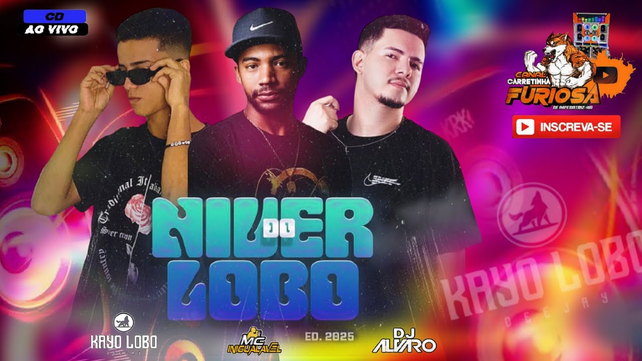 SET AO VIVO NIVER DO LOBO 🐺 E.D 2025 DJ KAYO LOBO MC INIGUALÁVEL E DJ ALVARO