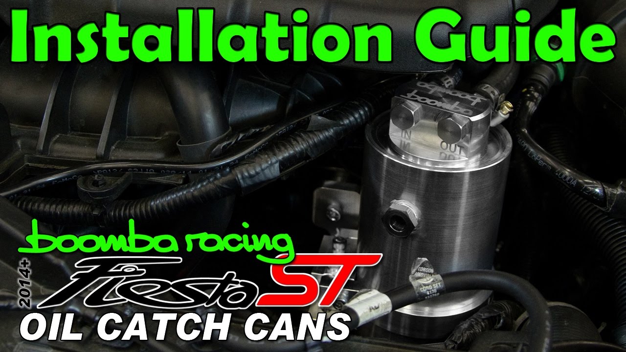 How to Install | Boomba Oil Catch Can for '14+ Ford Fiesta ST