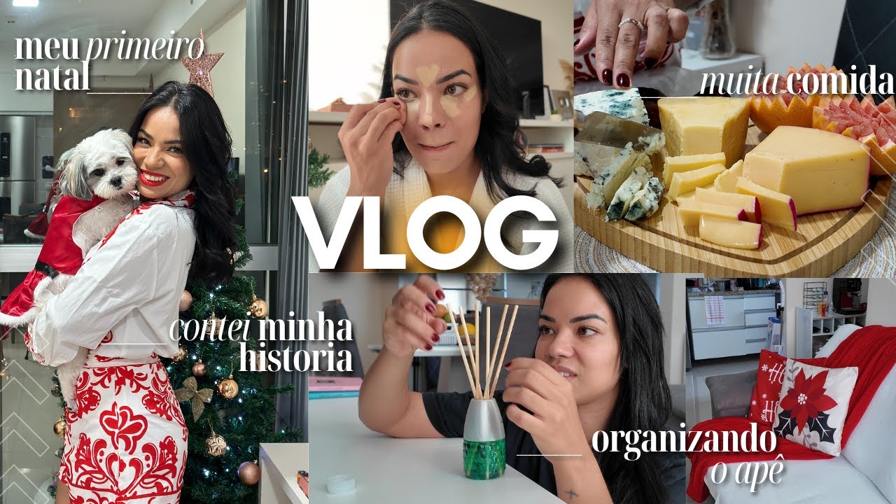 MEU PRIMEIRO NATAL MORANDO SOZINHA 🥹😭 | contei minha história de vida + arrume-se comigo
