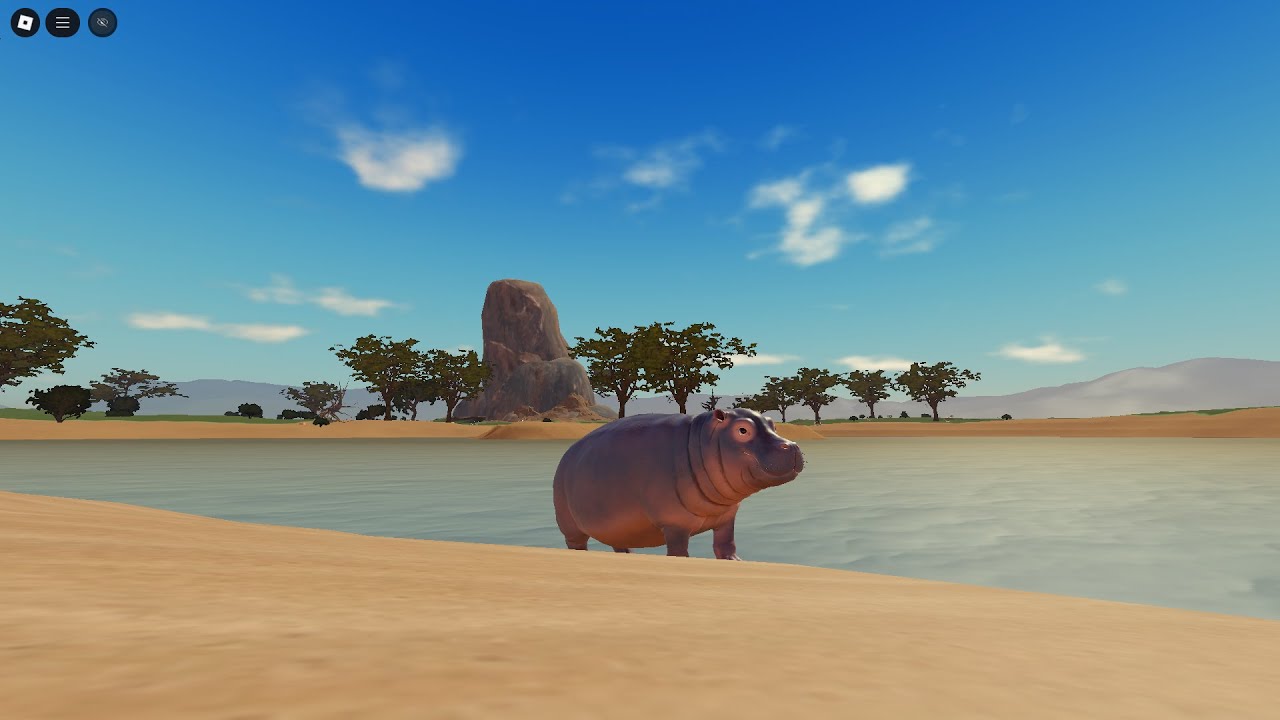 Hipopotamo africano I Savannah life Roblox