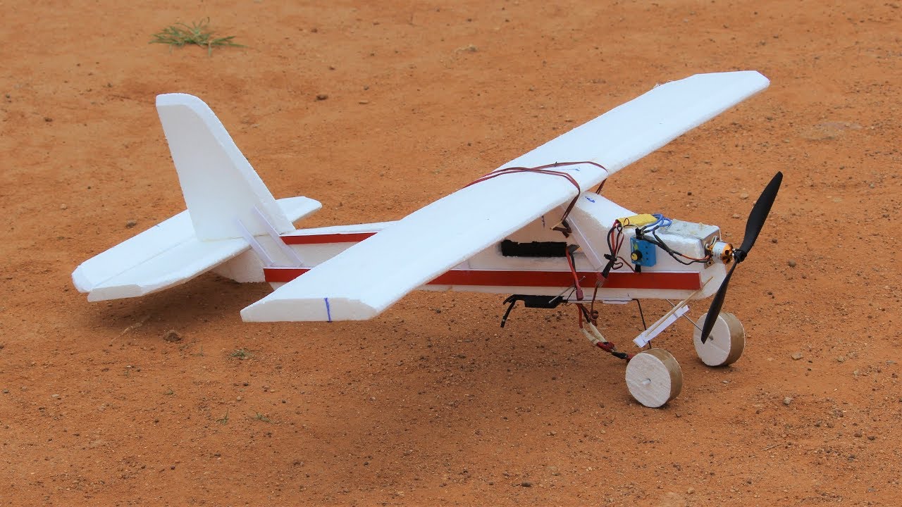 How To Make a Airplane - RC Airplane