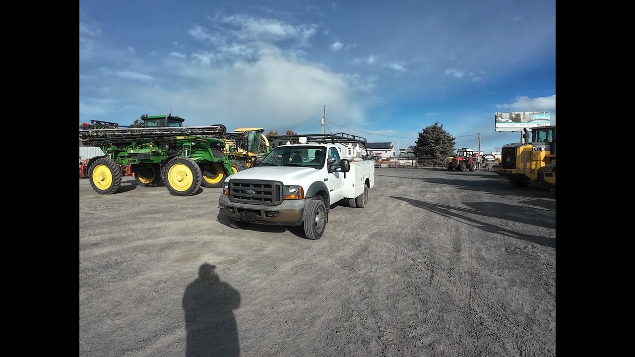 2005 Ford F550 Diesel Service Truck