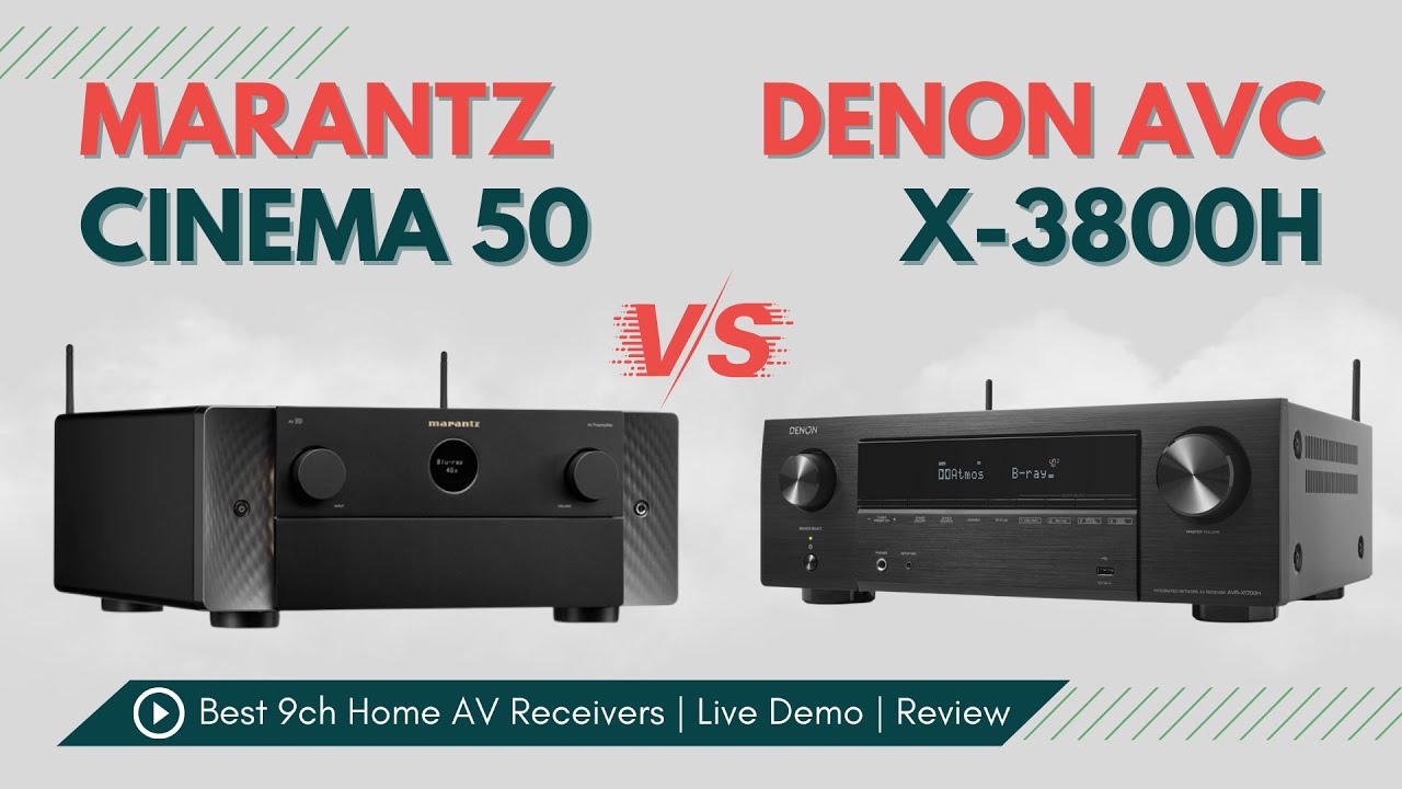 Marantz Cinema 50 — лучший AV-ресивер? | Сравнение аудиосистем | Denon AVC X-3800H против Marantz...