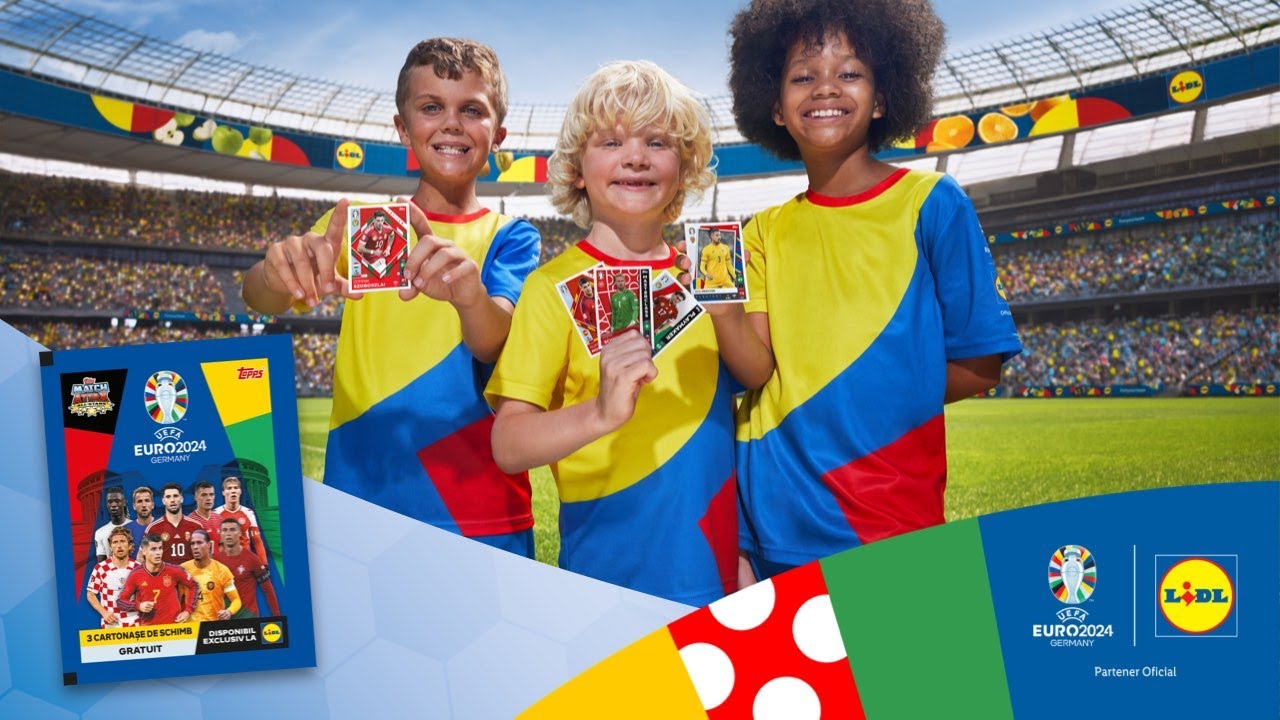Match Attax - Vedetele UEFA 2024&trade; sunt acum la Lidl &bull; din 13 Mai