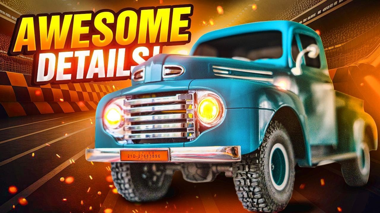AWESOME DETAILS on this RC Ford F-1 Pick-Up - Rochobby Magnum